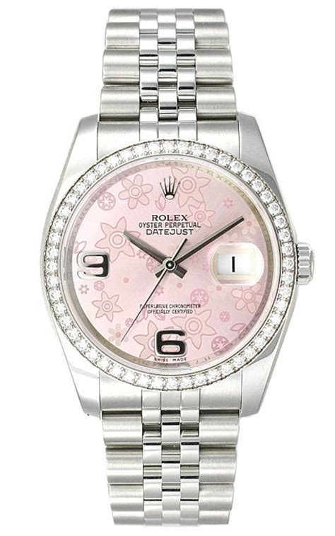 rolex damenuhr silber